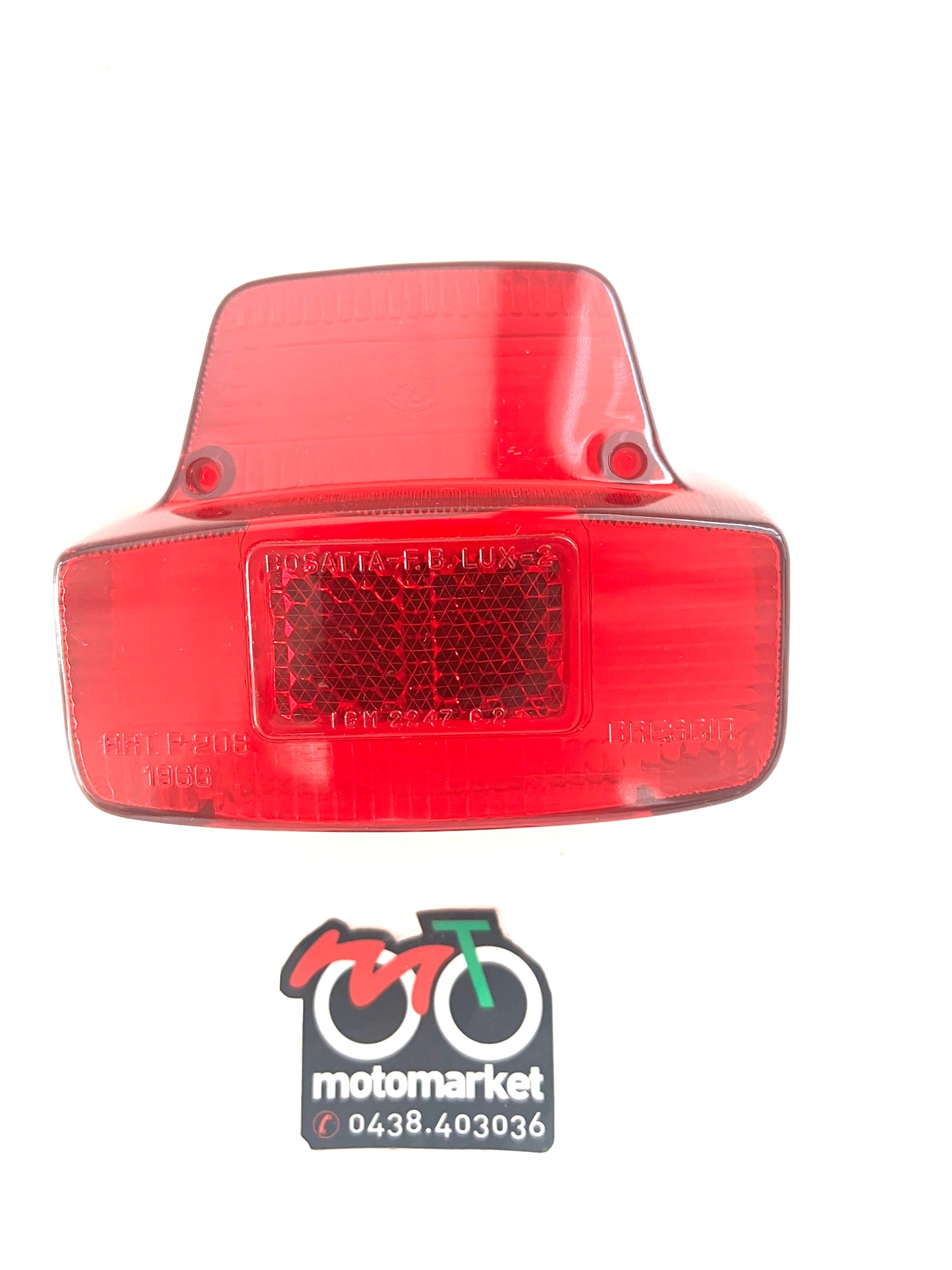 Vetro fanalino posteriore Vespa GL-Sprint 125 art.RP208