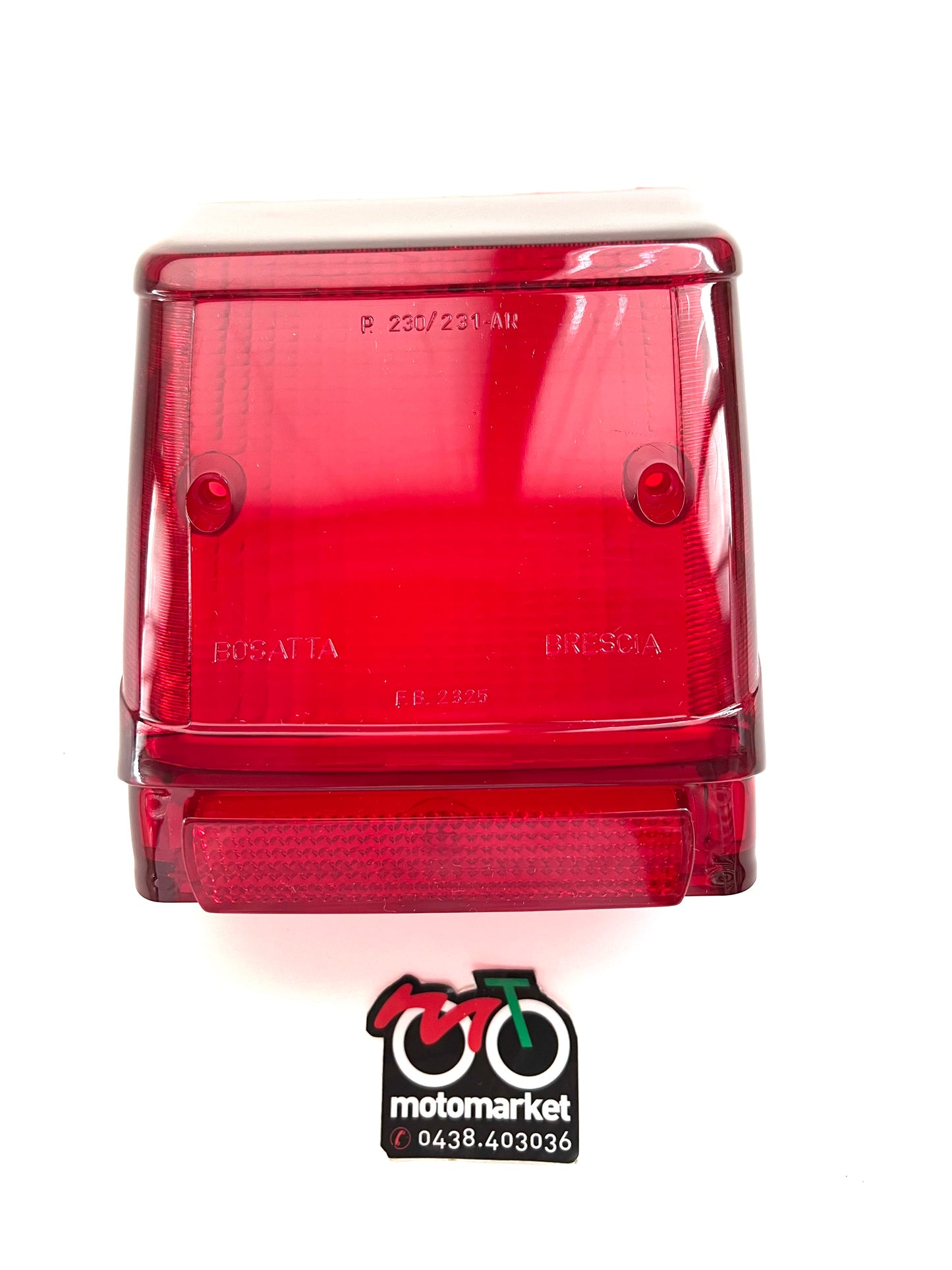 Vetro fanalino posteriore Vespa PK125XL art.RP231
