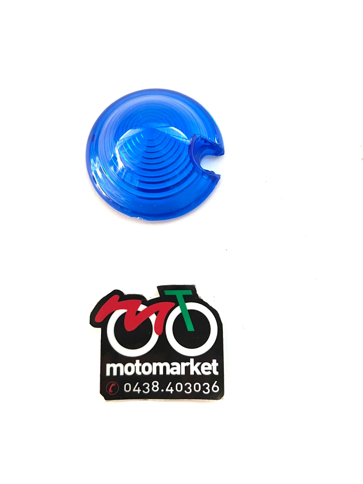 Vetro per frecce Bullet Amas colore blu art.2723