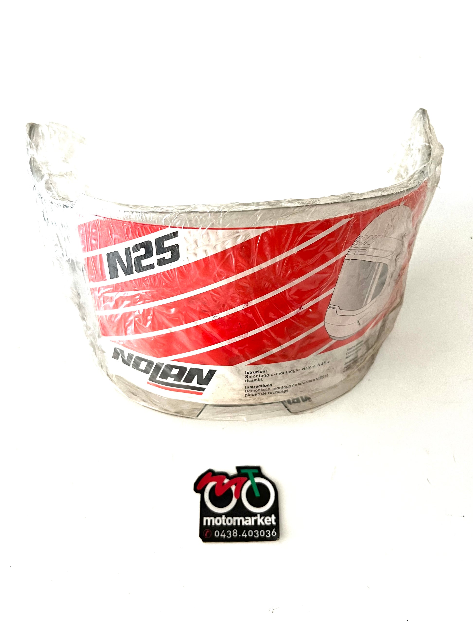 Visiera trasparente casco Nolan N25