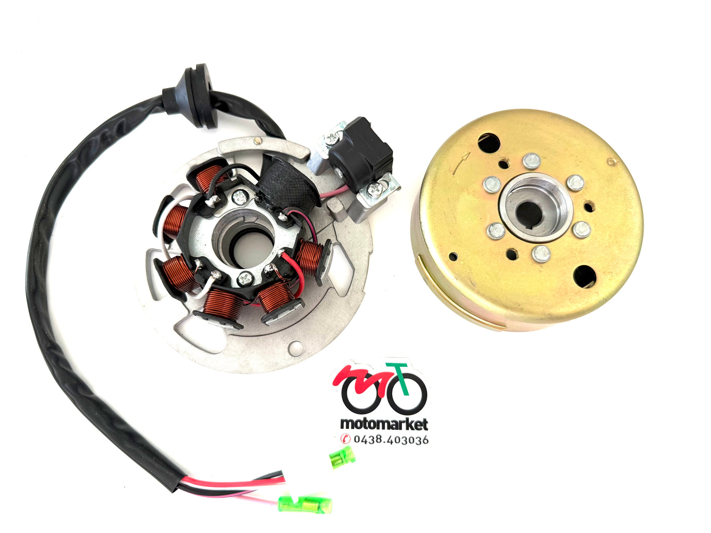 Volano completo Aprilia SR50WWW-Yamaha Aerox-Ovetto-MBK Booster art.163585