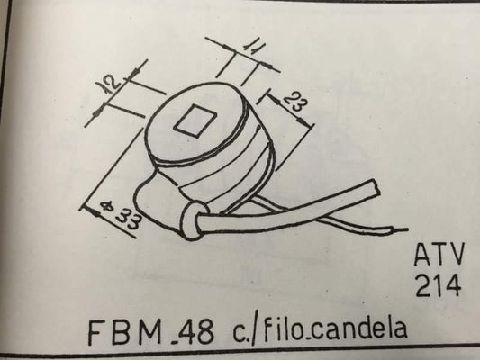 Bobina alta tensione imp.Ducati