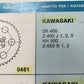 Corona Kawasaki KH 500 3 cilindri 2T