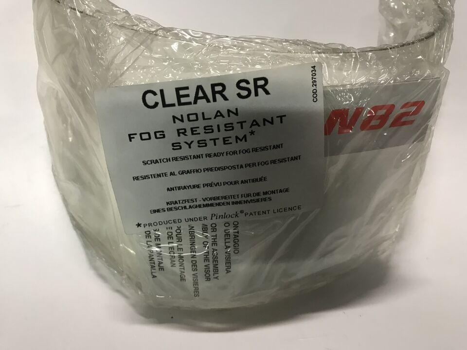 Visiera casco Nolan N82 trasparente