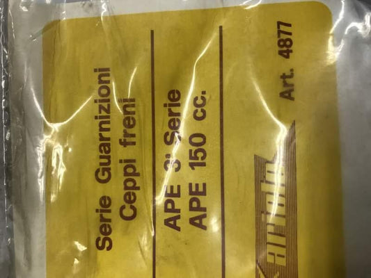 Gommini ceppi freno Ape 150 C III^ serie