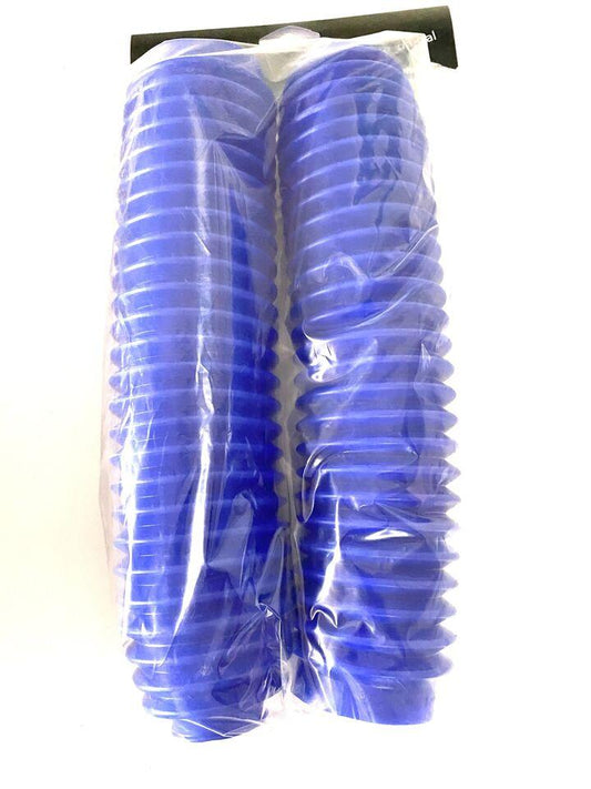 Soffietti blu forcella moto enduro