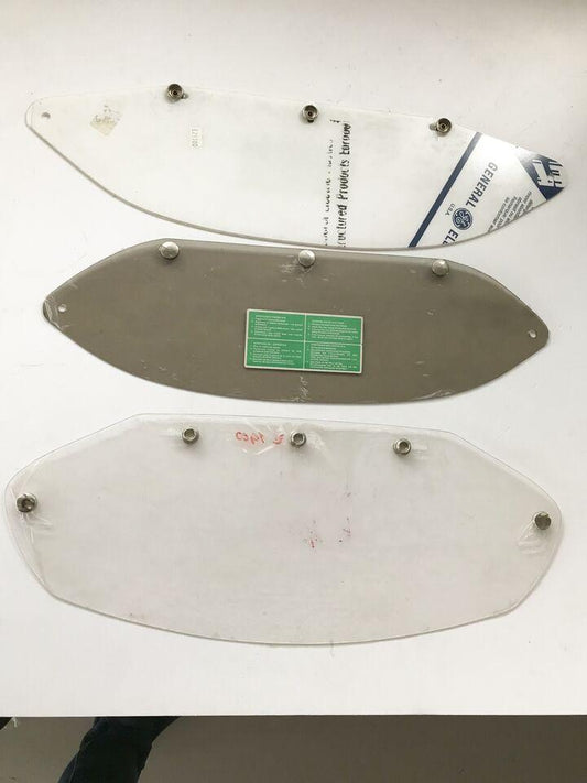 Visiere con bottoni per caschi Jet d'epoca