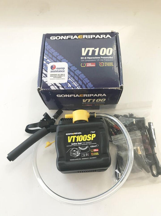 Kit riparazione gomme "gonfia e ripara"VT100