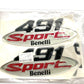 Adesivi carene Benelli 491 50cc Sport