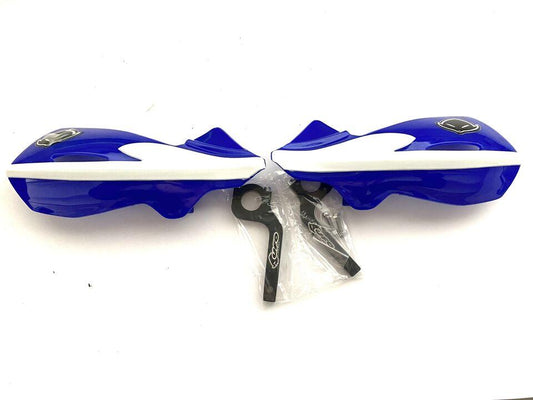 Paramani UFO colore blu per moto enduro-cross