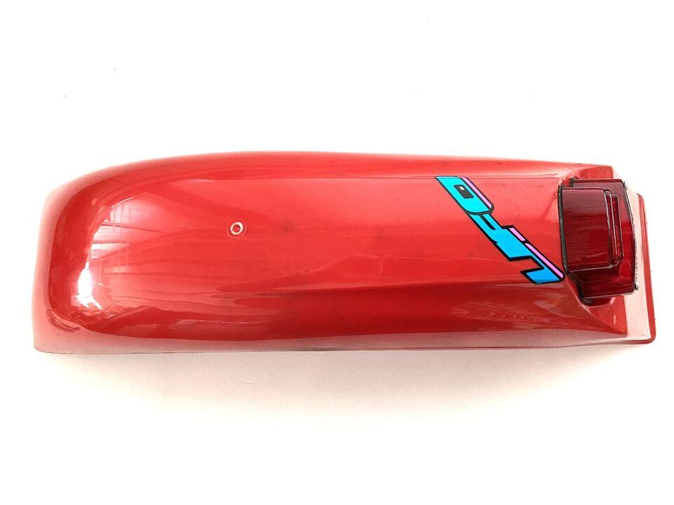 Parafango posteriore Ufo con fanalino moto enduro d'epoca