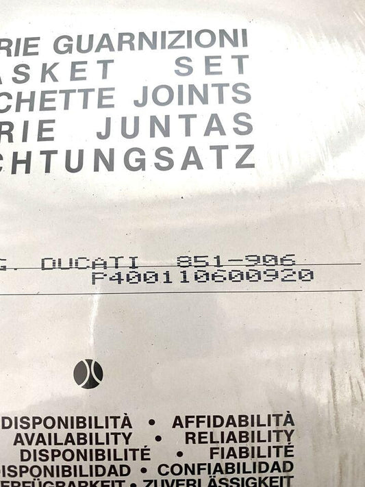 Guarnizioni smeriglio Ducati 851-906
