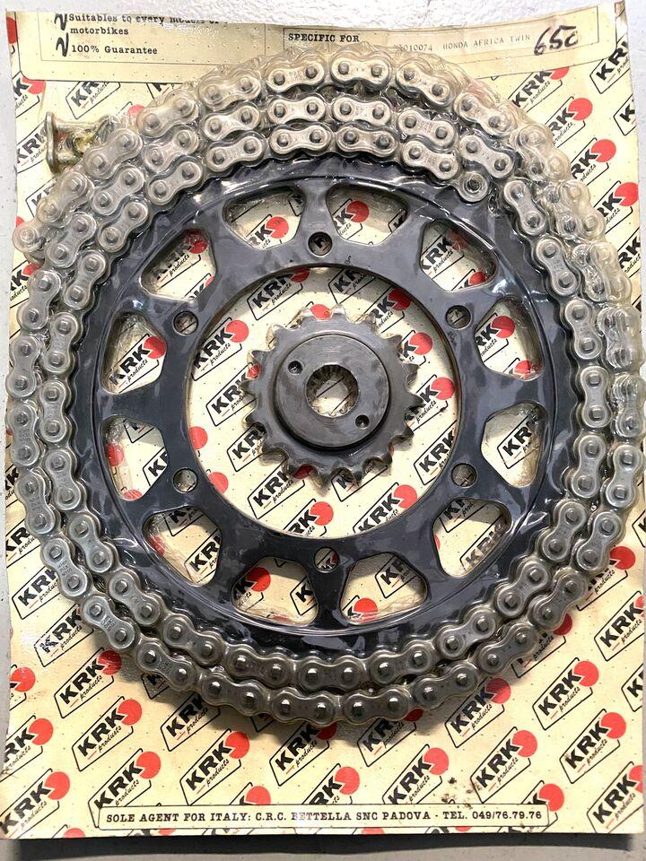 Kit catena RK Honda Africa Twin 650cc