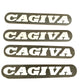 Adesivo "Cagiva"