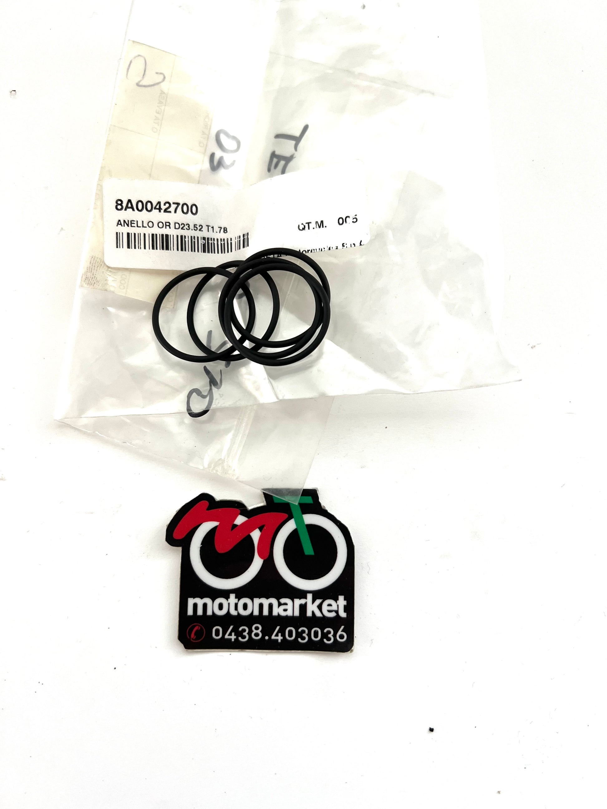 Anello O-Ring interruttore folle Husqvarna tutti i modelli 4T art.8A0042700