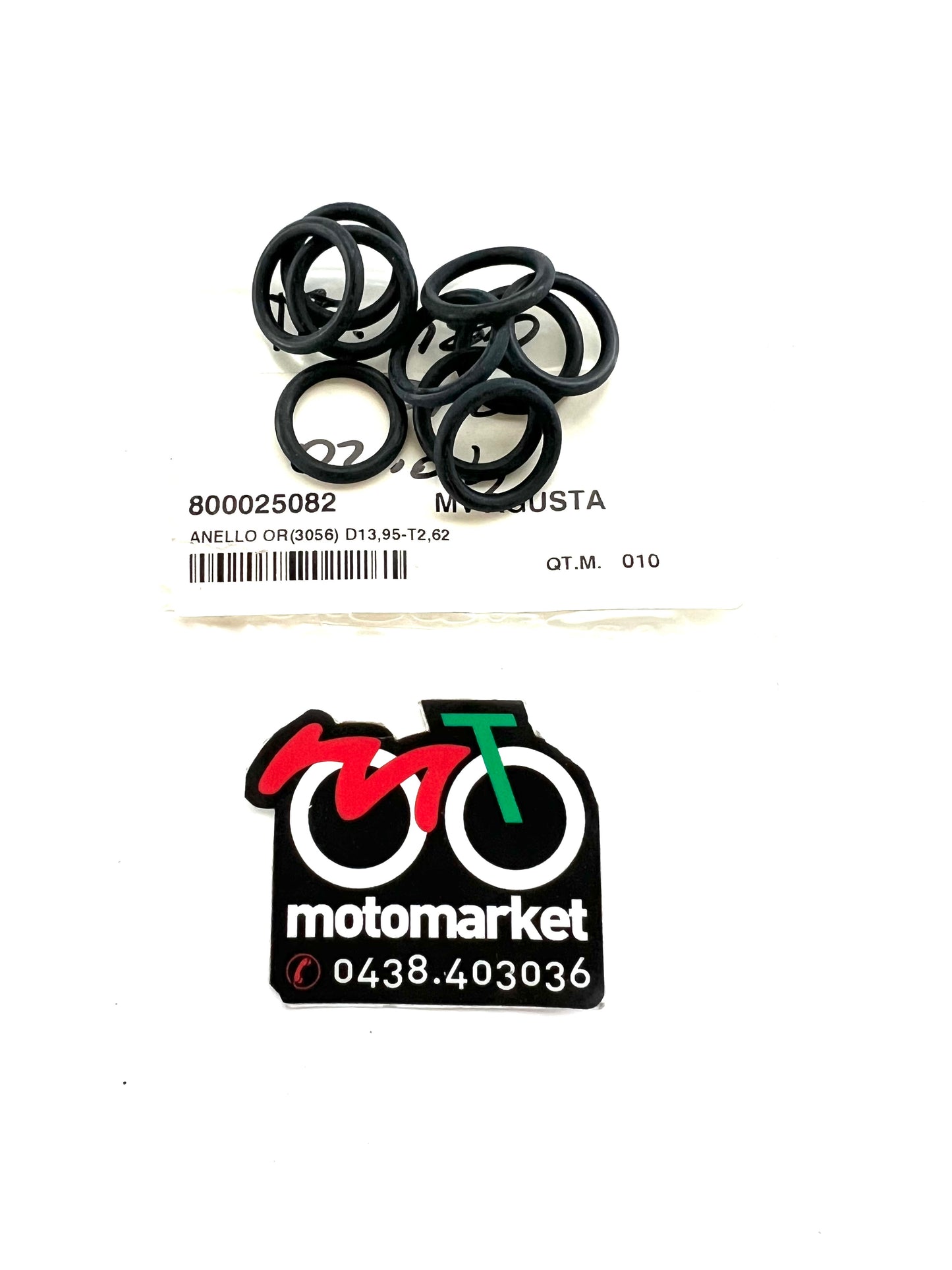 Anello O-Ring pompa olio Husqvarna TE-TC-SMR 250-310-450-610 art.800025082