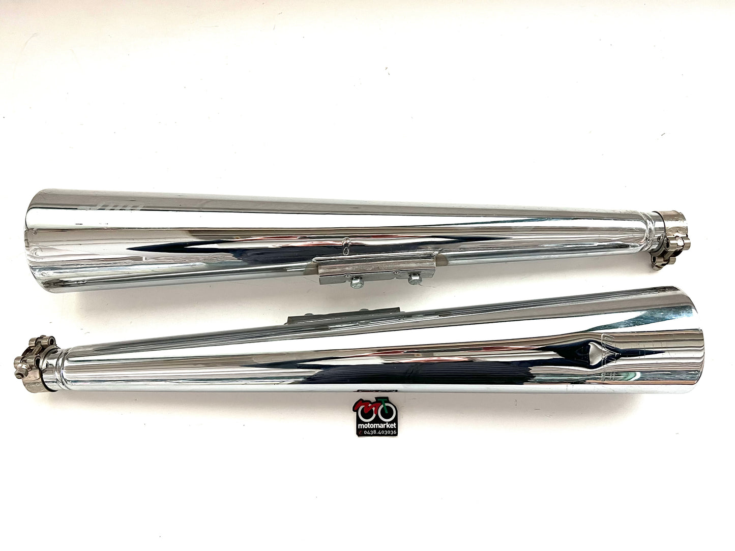 Marmitte moto 4 tempi standard diametro 40mm