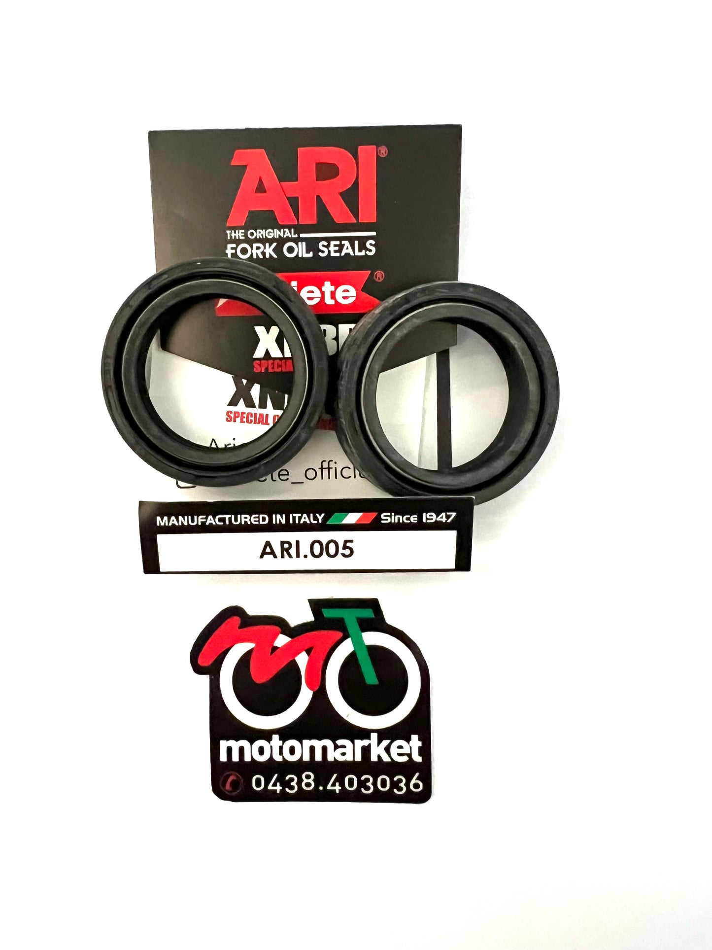 Paraolio forcella diametro 31-43-10,5 art.ARI 005