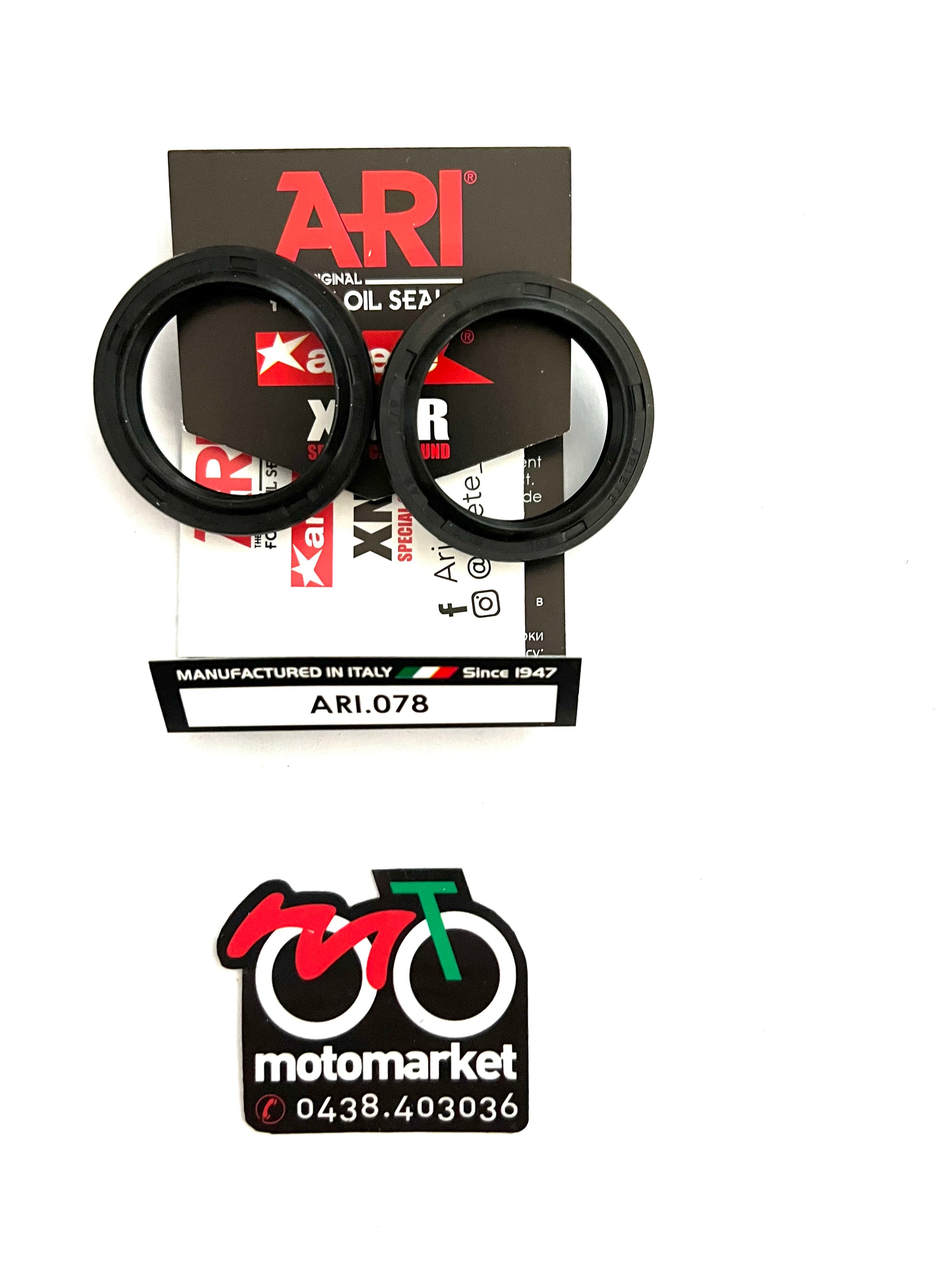 Paraolio forcella diametro 31,7-42-7,9 art.ARI 078