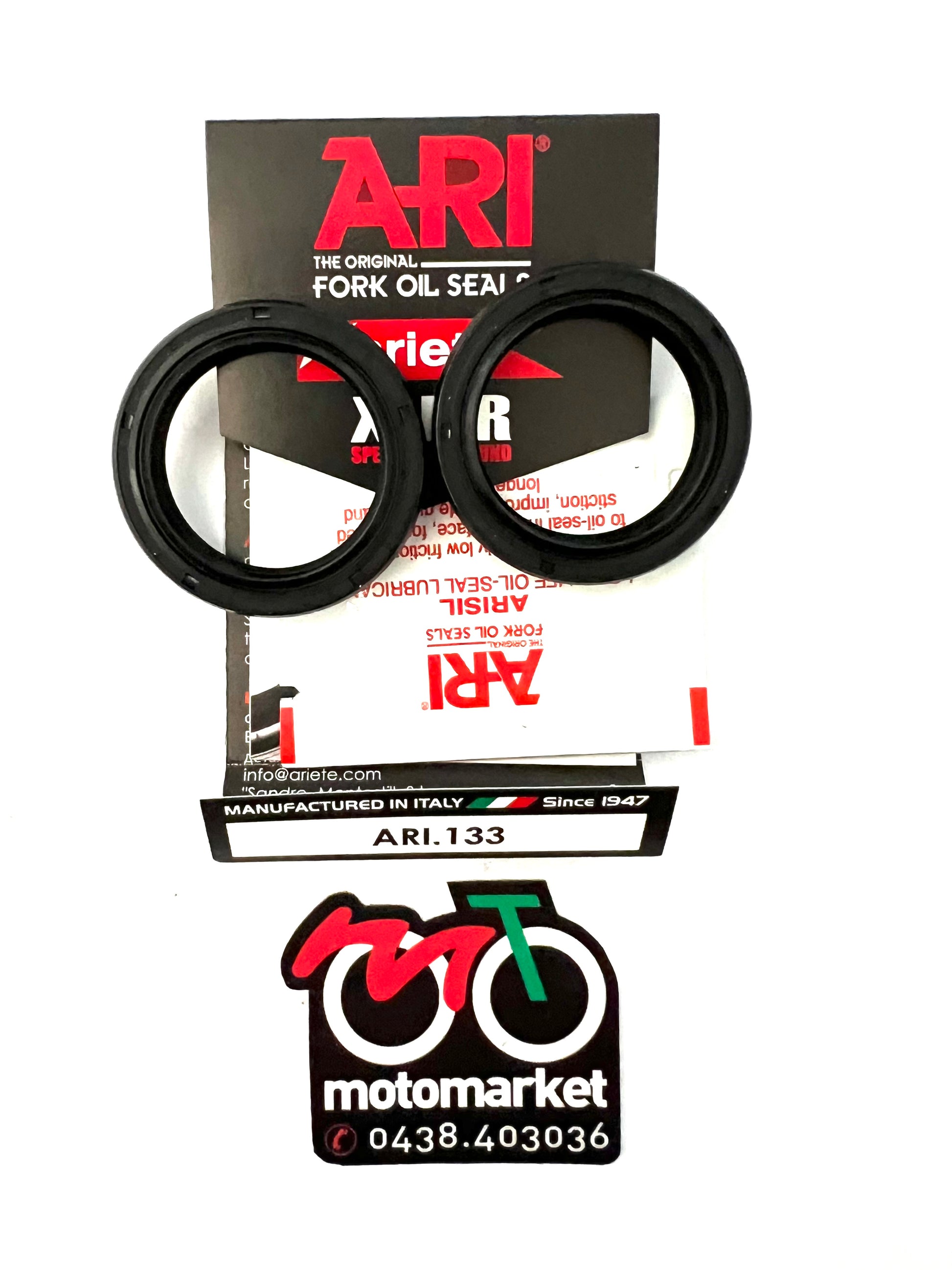 Paraolio forcella diametro 31,8-42-7 art.ARI 133