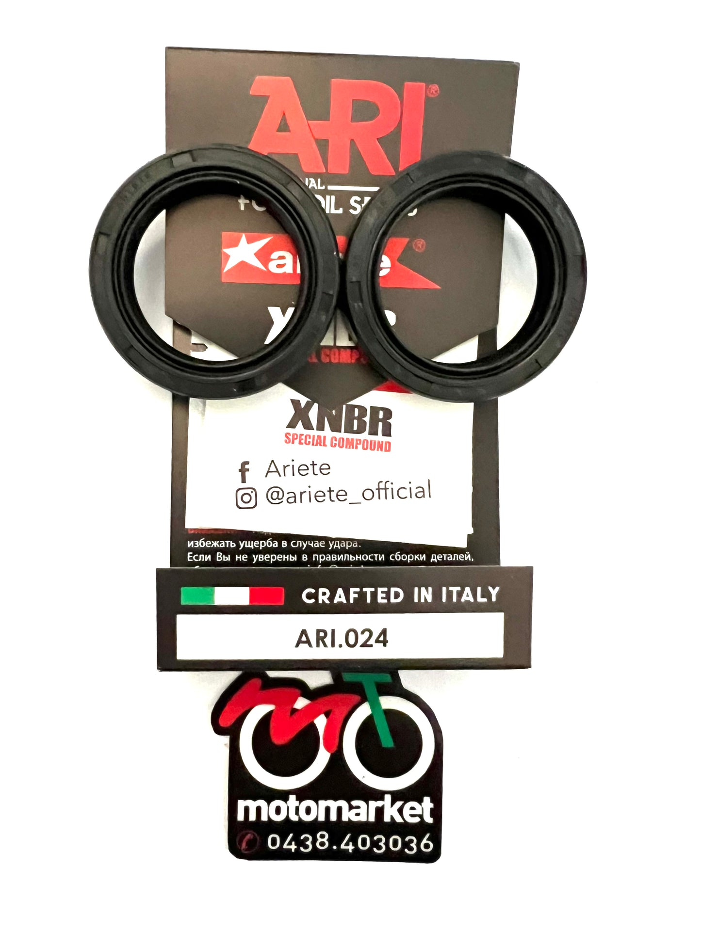 Paraolio forcella diametro 35-48-10,5 art.ARI 024