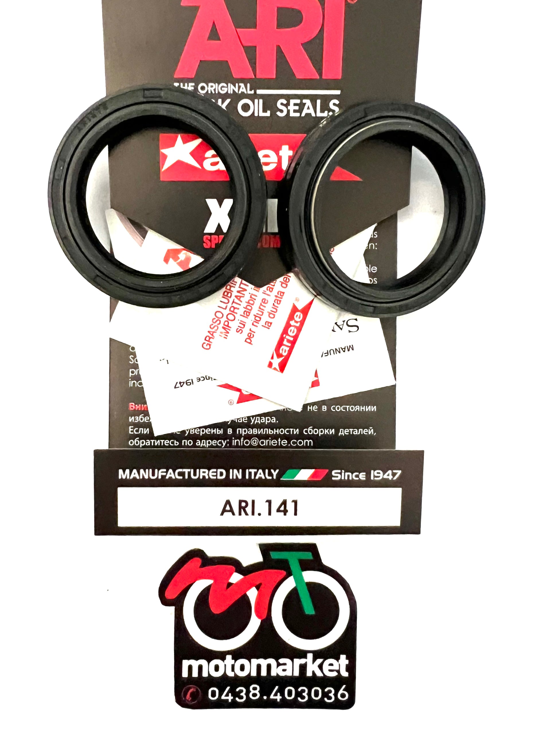 Paraolio forcella diametro 35-48,2-8/10,2 art.ARI 141