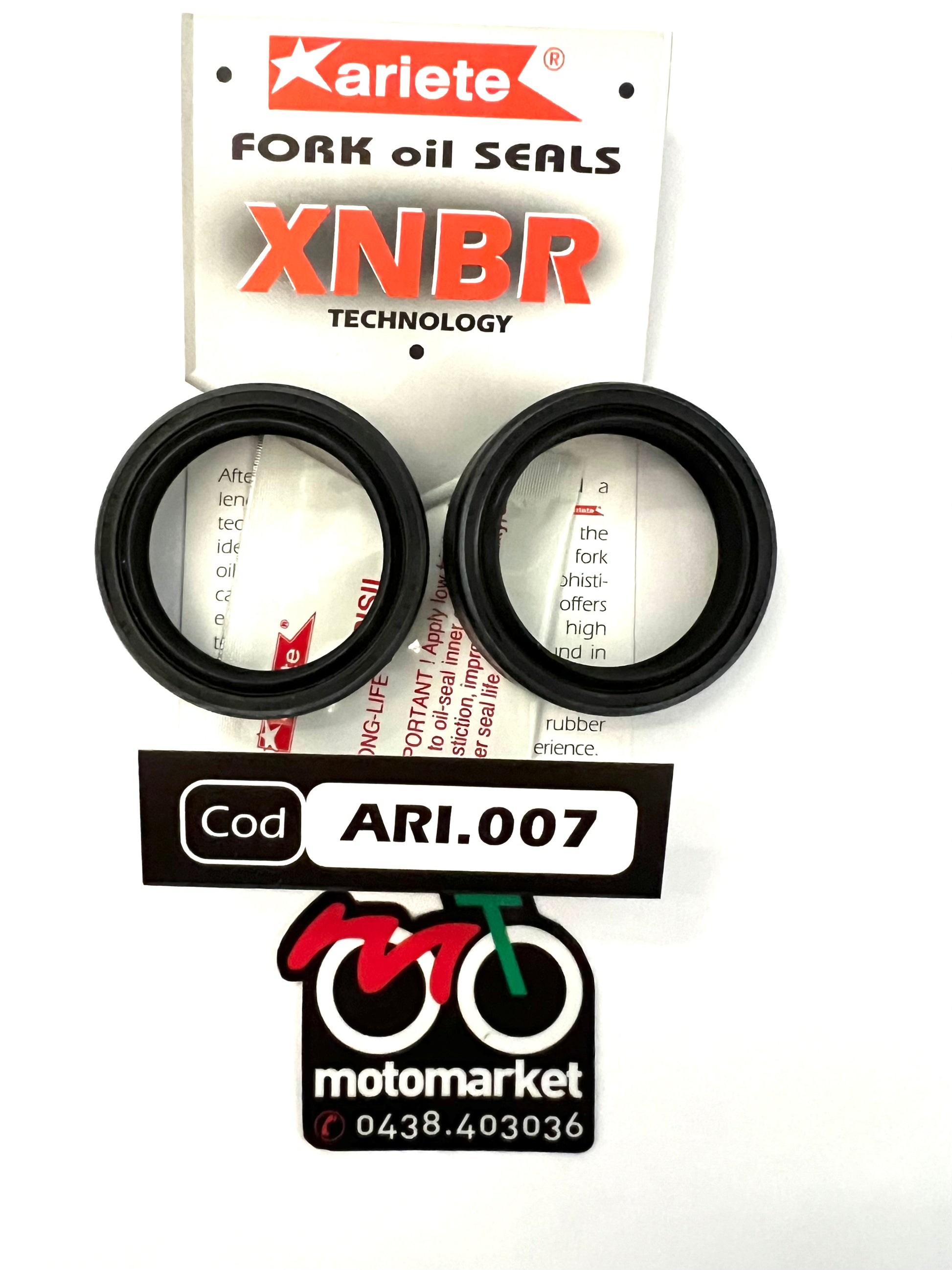 Paraolio forcella diametro 37-48-10,5 art.ARI 007