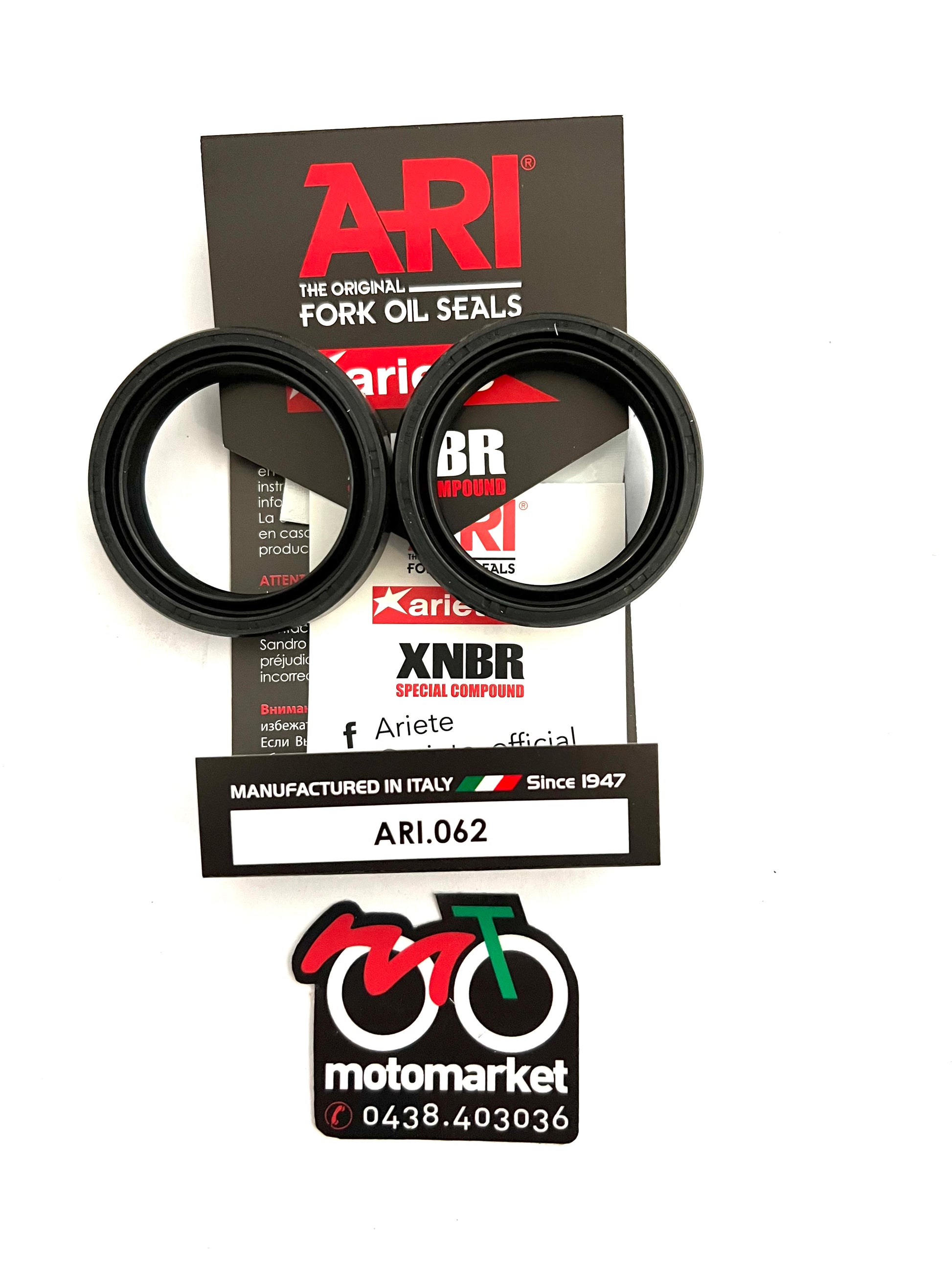 Paraolio forcella diametro 38-50-11 art.ARI 062