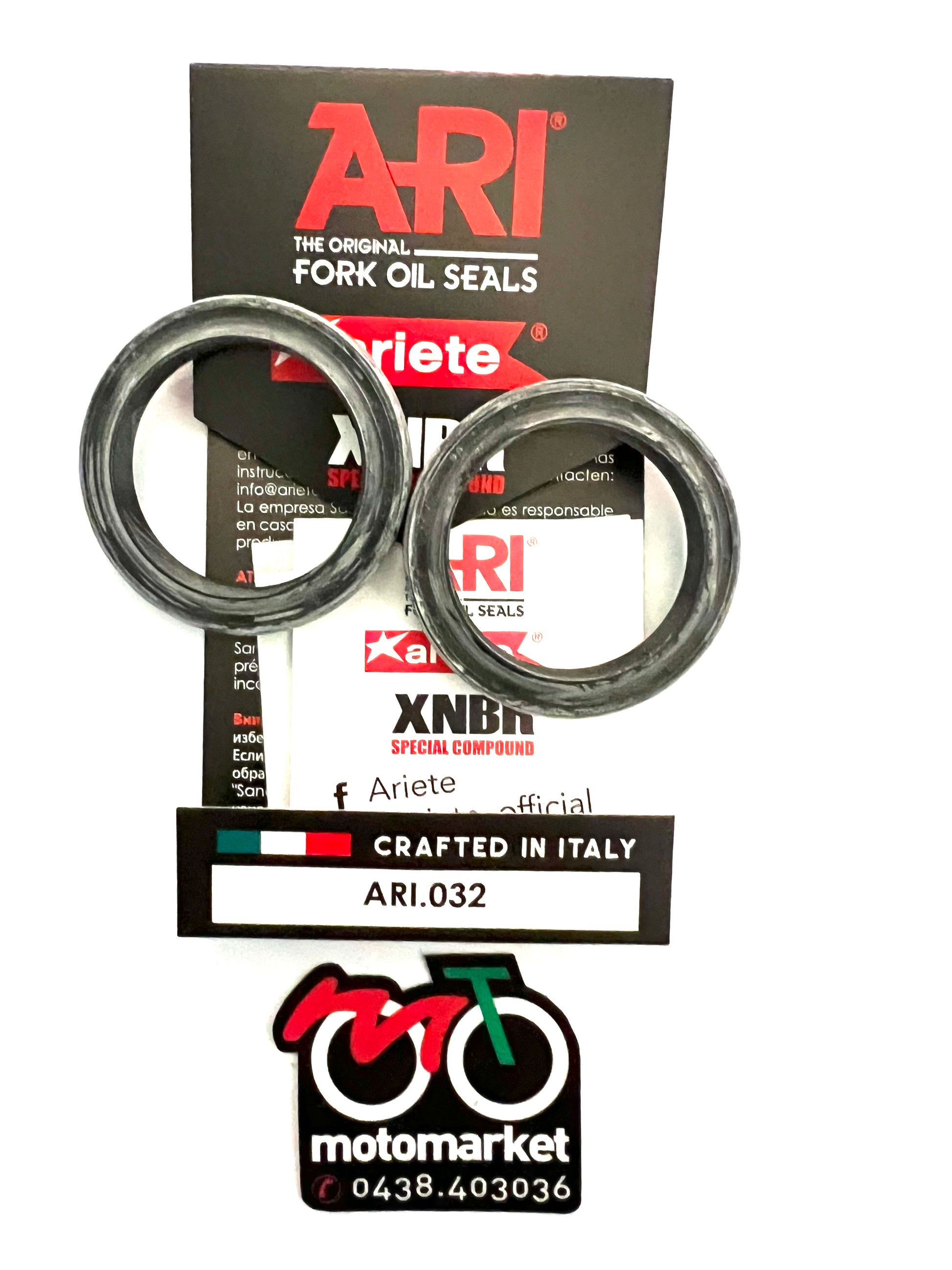 Paraolio forcella diametro 38-50-8/9,5 art.ARI 032