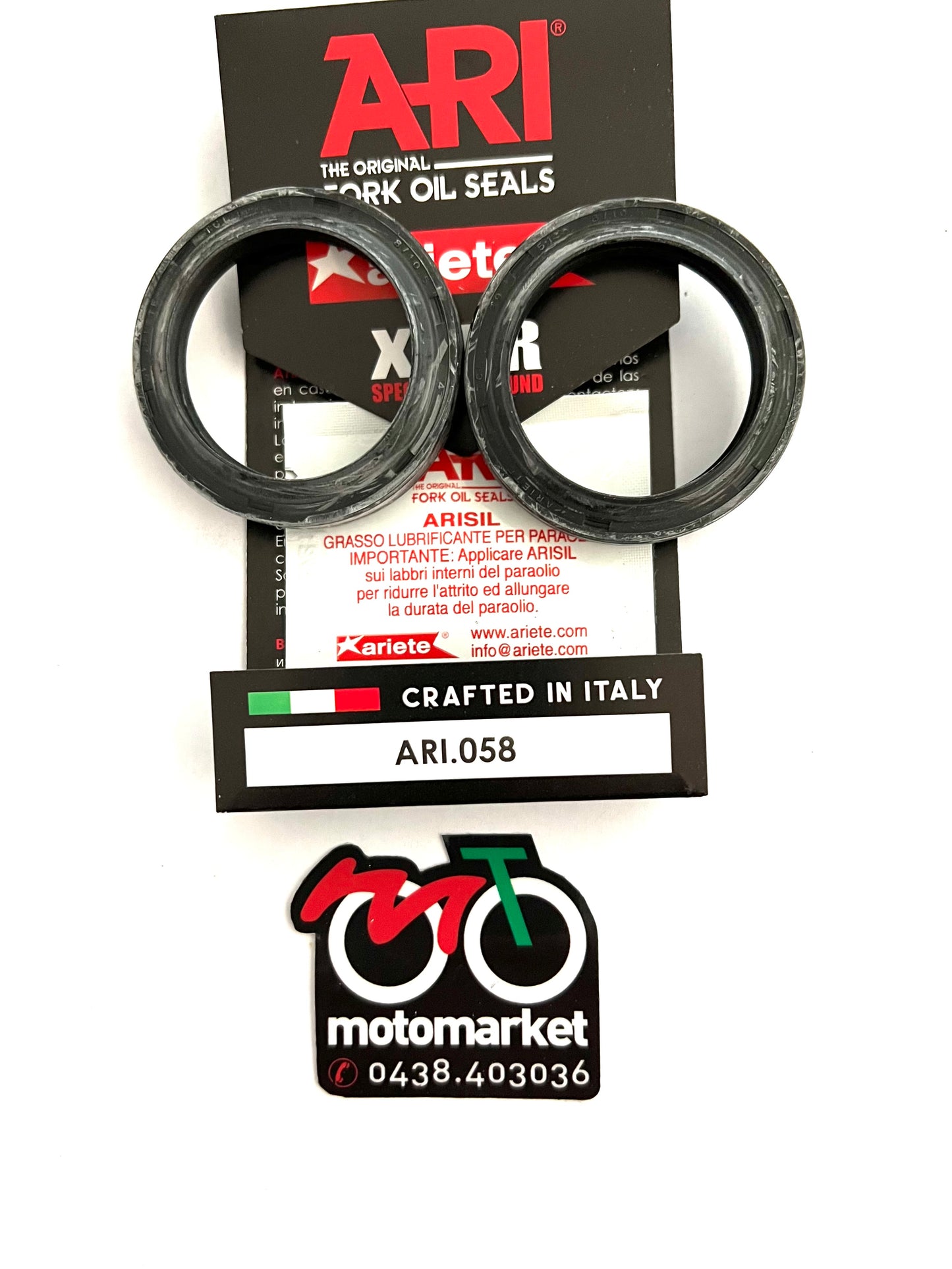 Paraolio forcella diametro 39-51-8/9,5 art.ARI 058