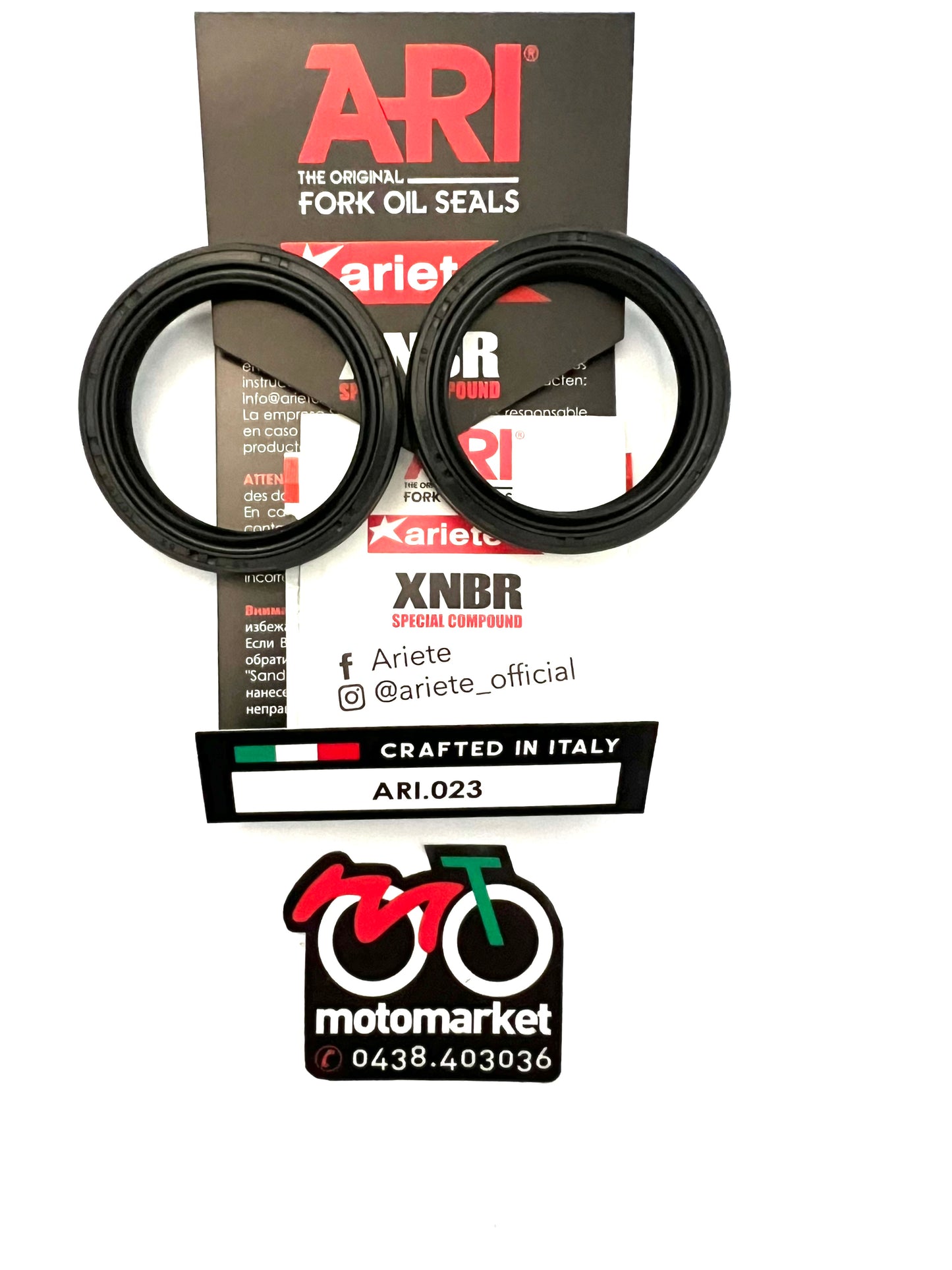 Paraolio forcella diametro 40-52-10/10,5 art.ARI 023