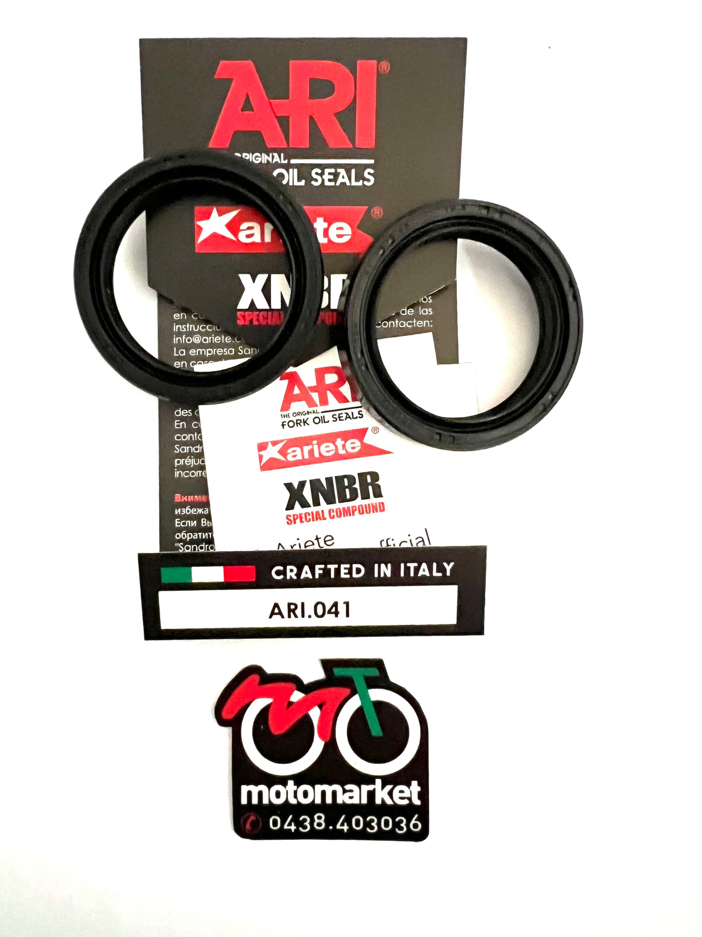 Paraolio forcella diametro 41-53-10,5 art.ARI 041