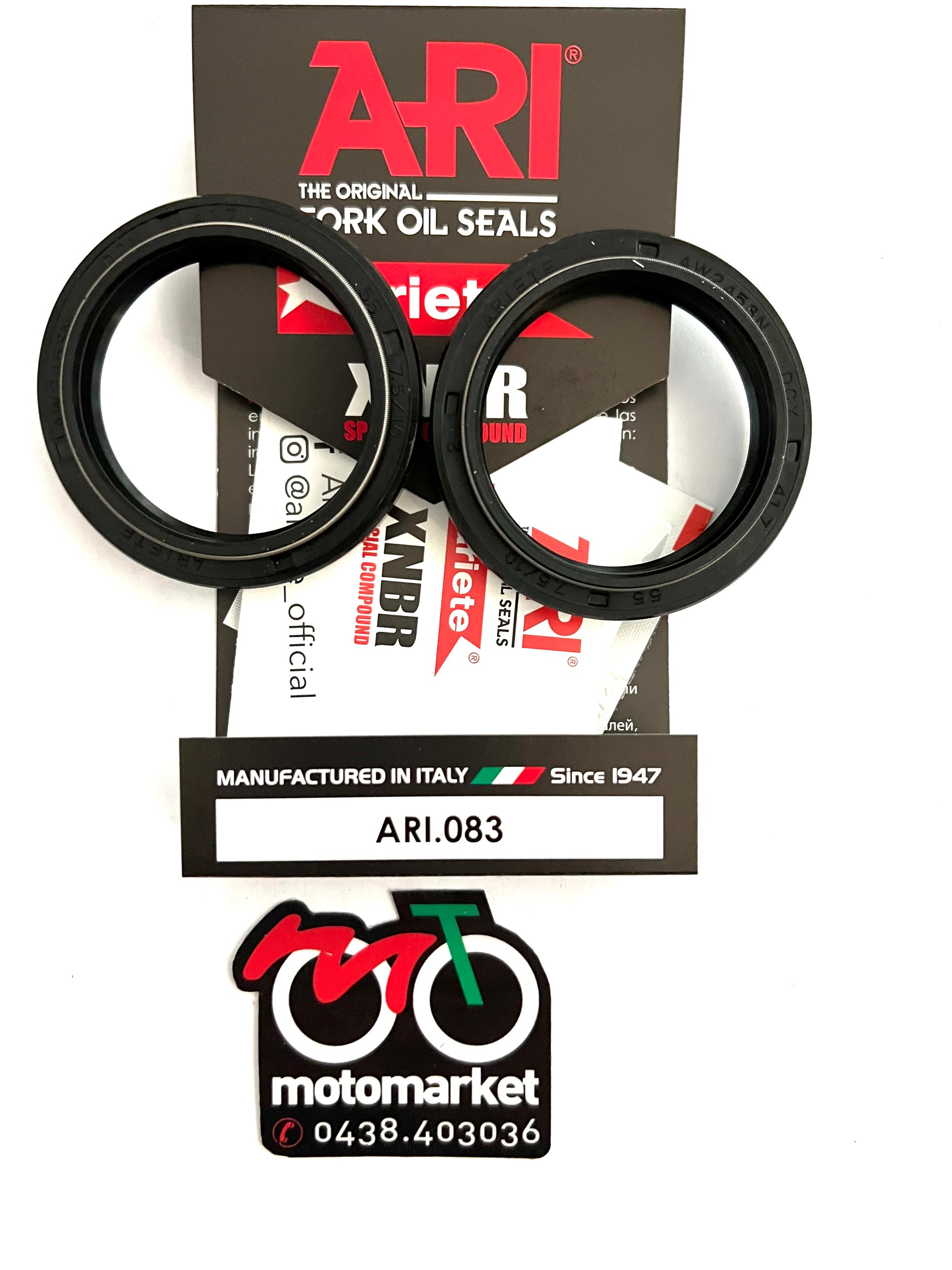 Paraolio forcella diametro 41,7-55-7,5/10 art.ARI 083