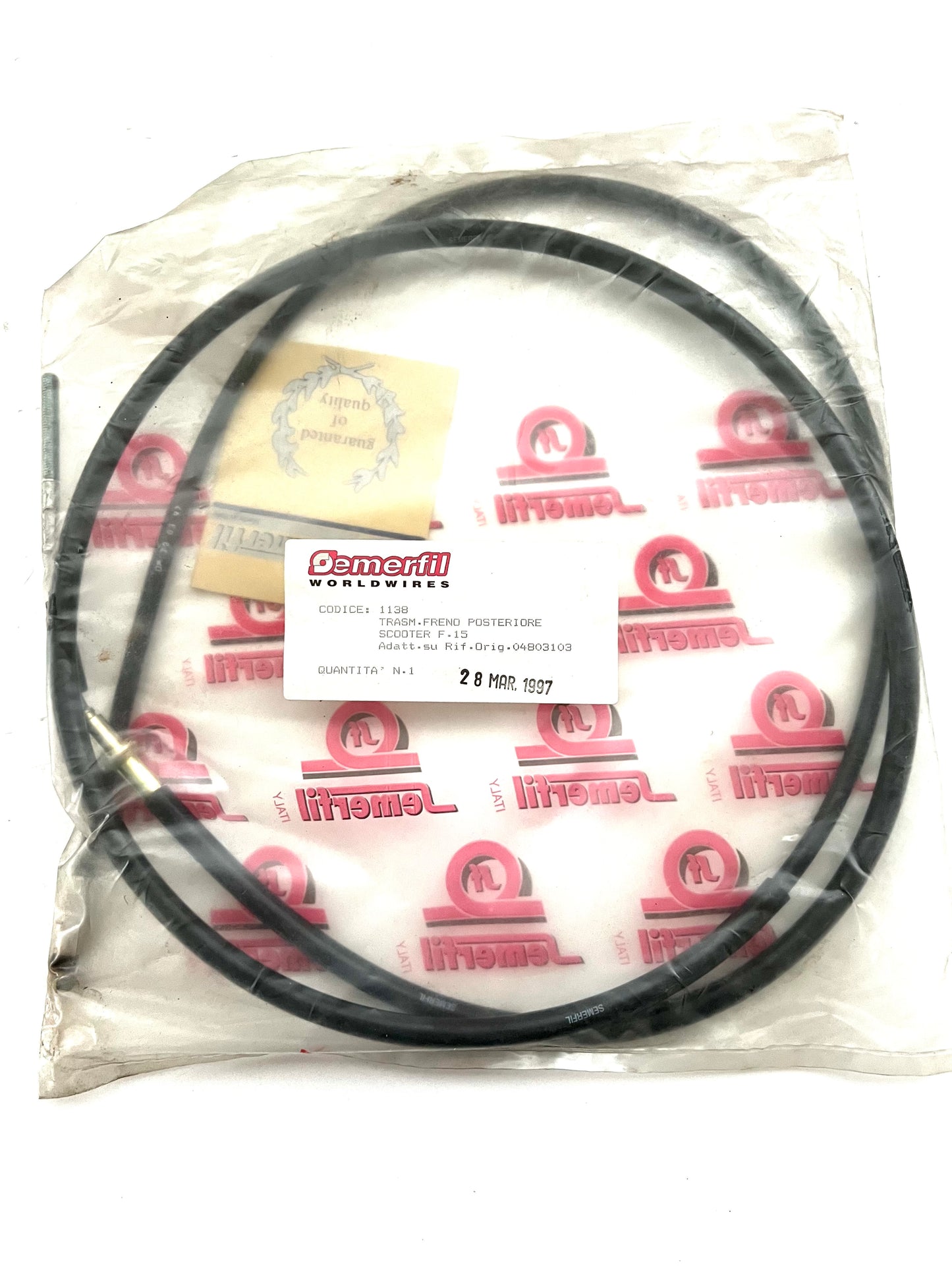 Corda freno posteriore Malaguti Firefox F15 50cc art.04803103