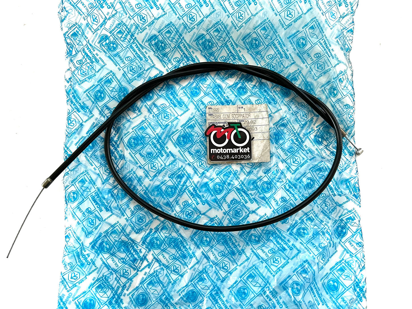 Corda gas da comando a sdoppiatore scooter Piaggio NRG-NTT 50cc art.270995