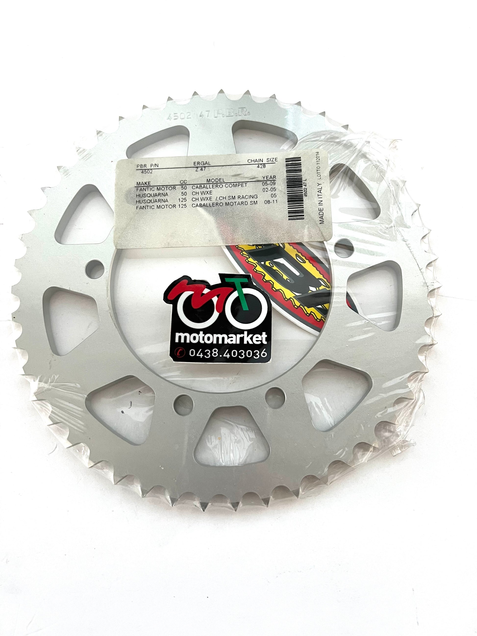 Corona Fantic Caballero 50 competizione-125 Motard-Husqvarna WXE50-125 art.4502-47