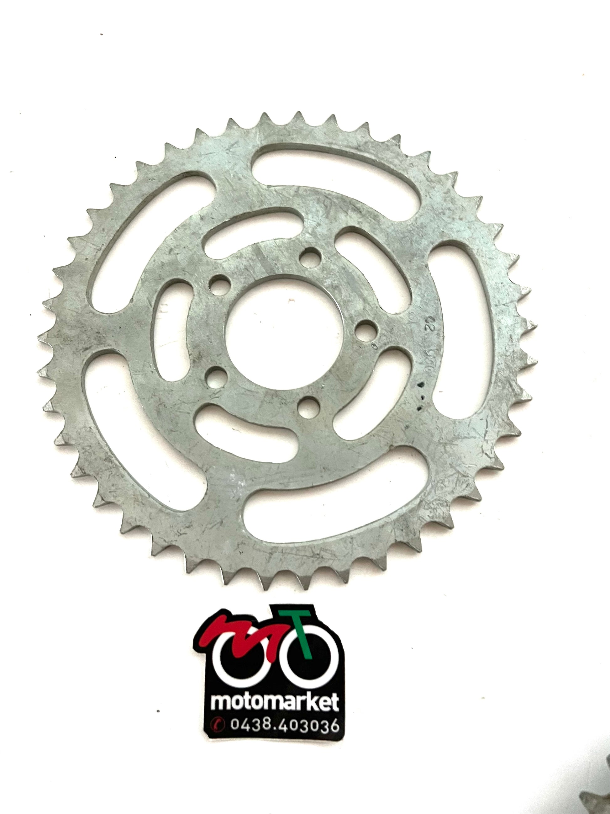 Corona ciclomotore epoca 5 fori foro diametro 42 art.900-42