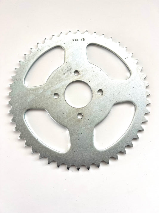 Corona per ciclomotore foro interno 39,4 interasse fori 62 art.118-48 denti