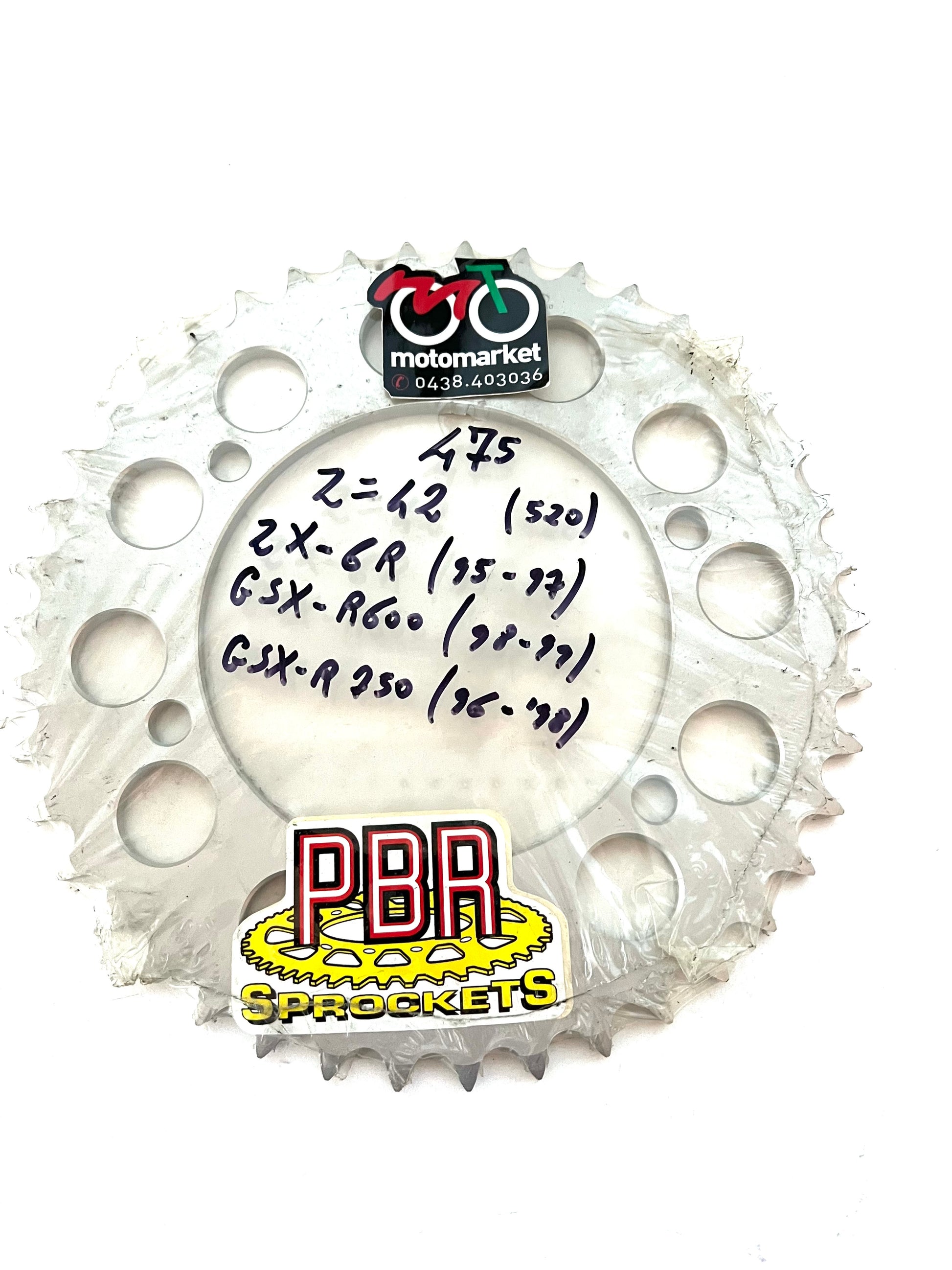 Corona modifica passo 520 Kawasaki ZX6R-Suzuki GSXR600-750 art.475-42