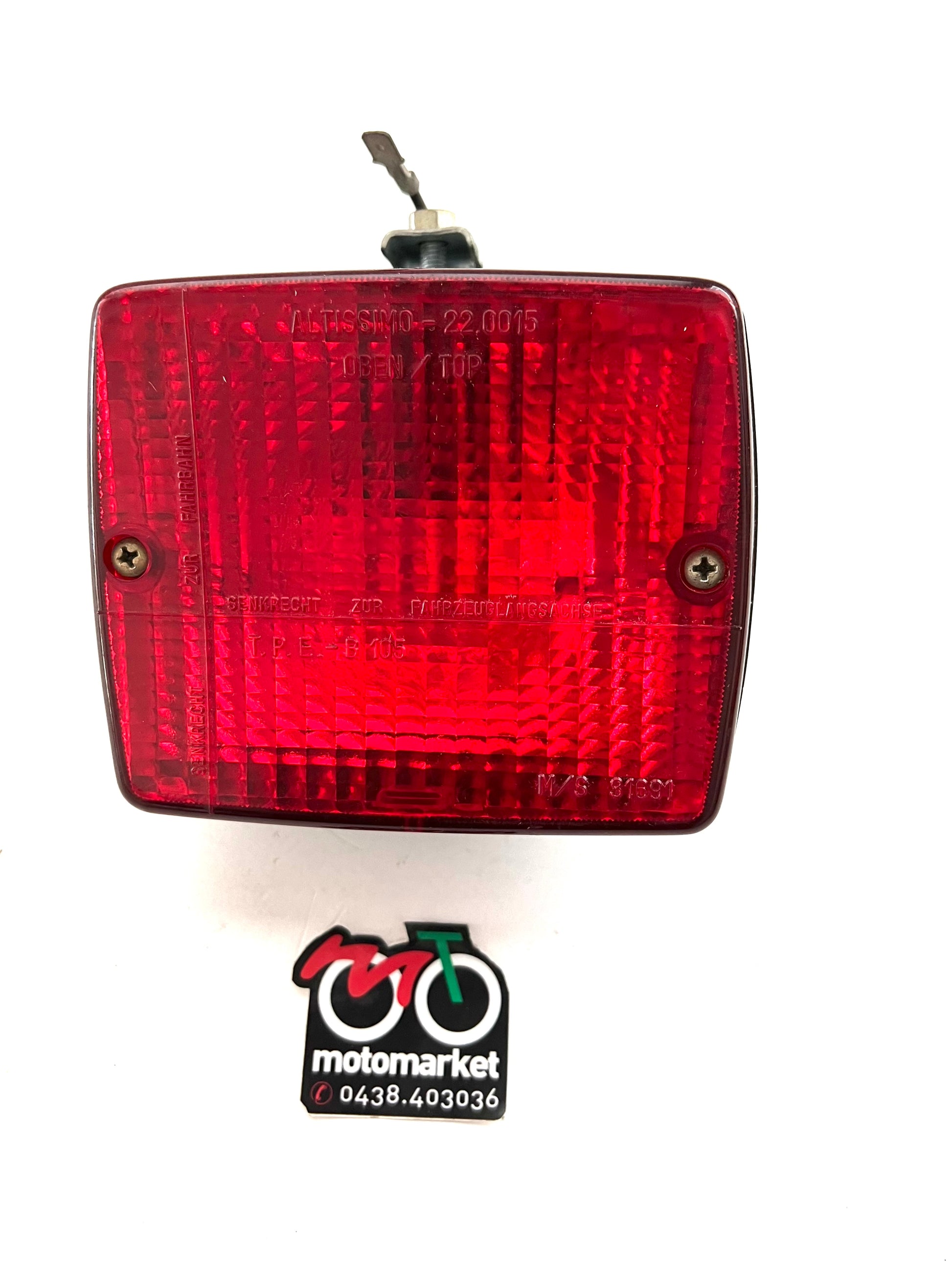 Fanalino retronebbia standard