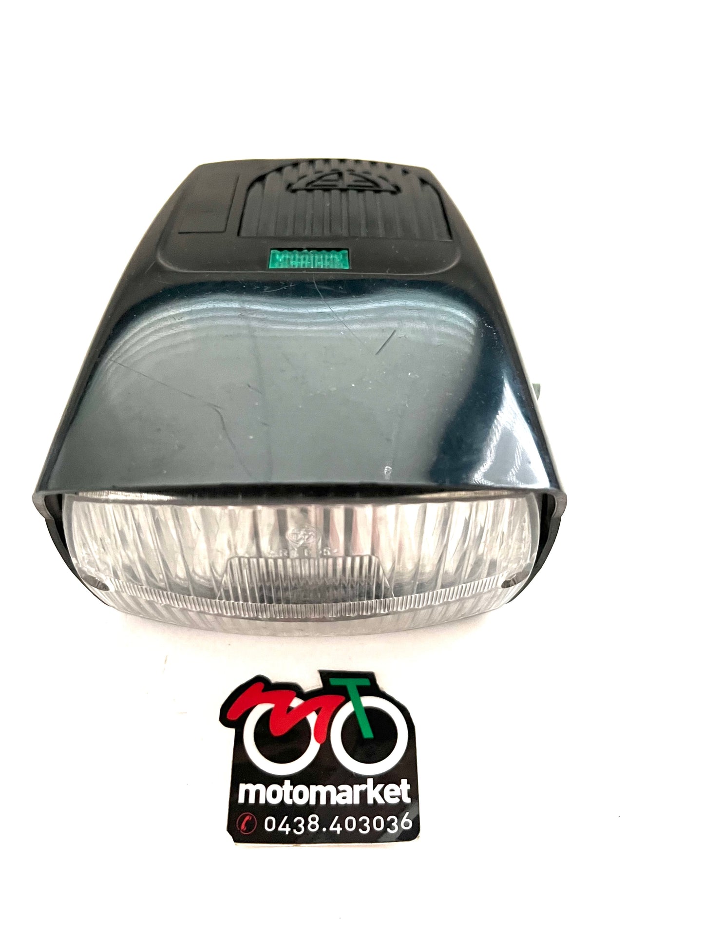 Faro ciclomotore epoca standard con spia luce art.F102