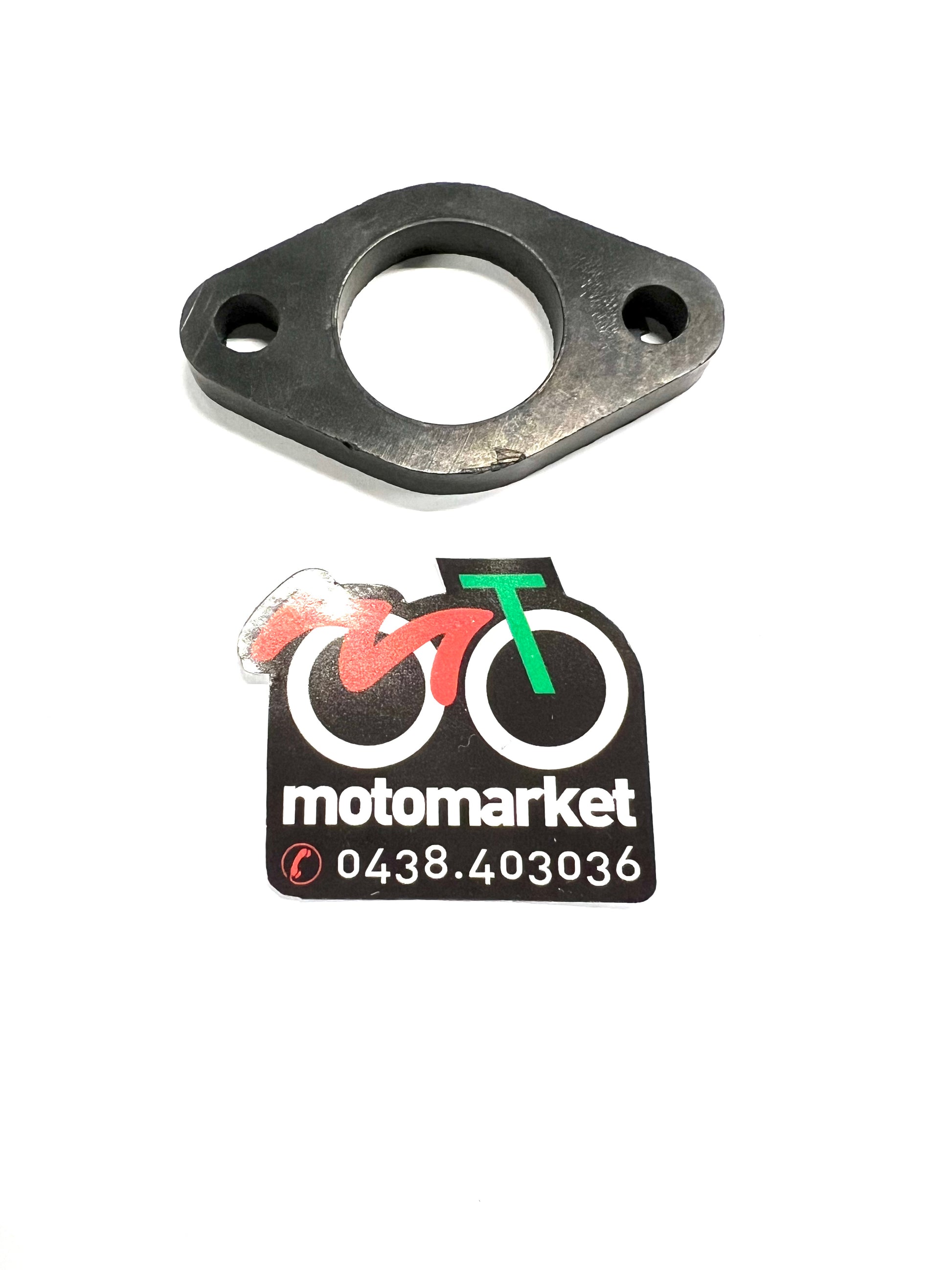 Flangia carburatore interasse fori 52-foro 28-spessore 7 art.05930