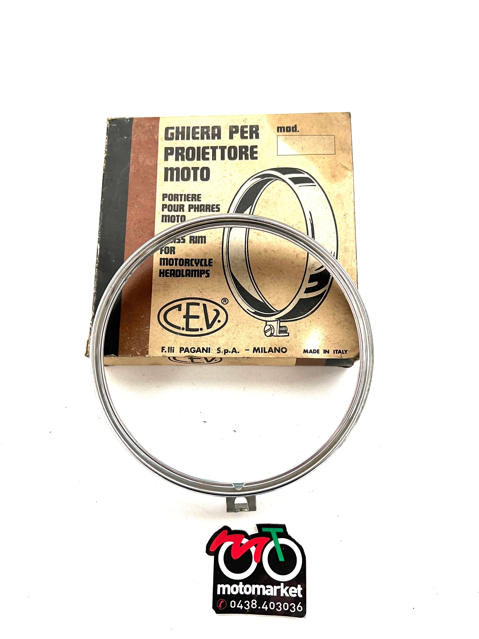 Ghiera faro CEV diametro 105mm