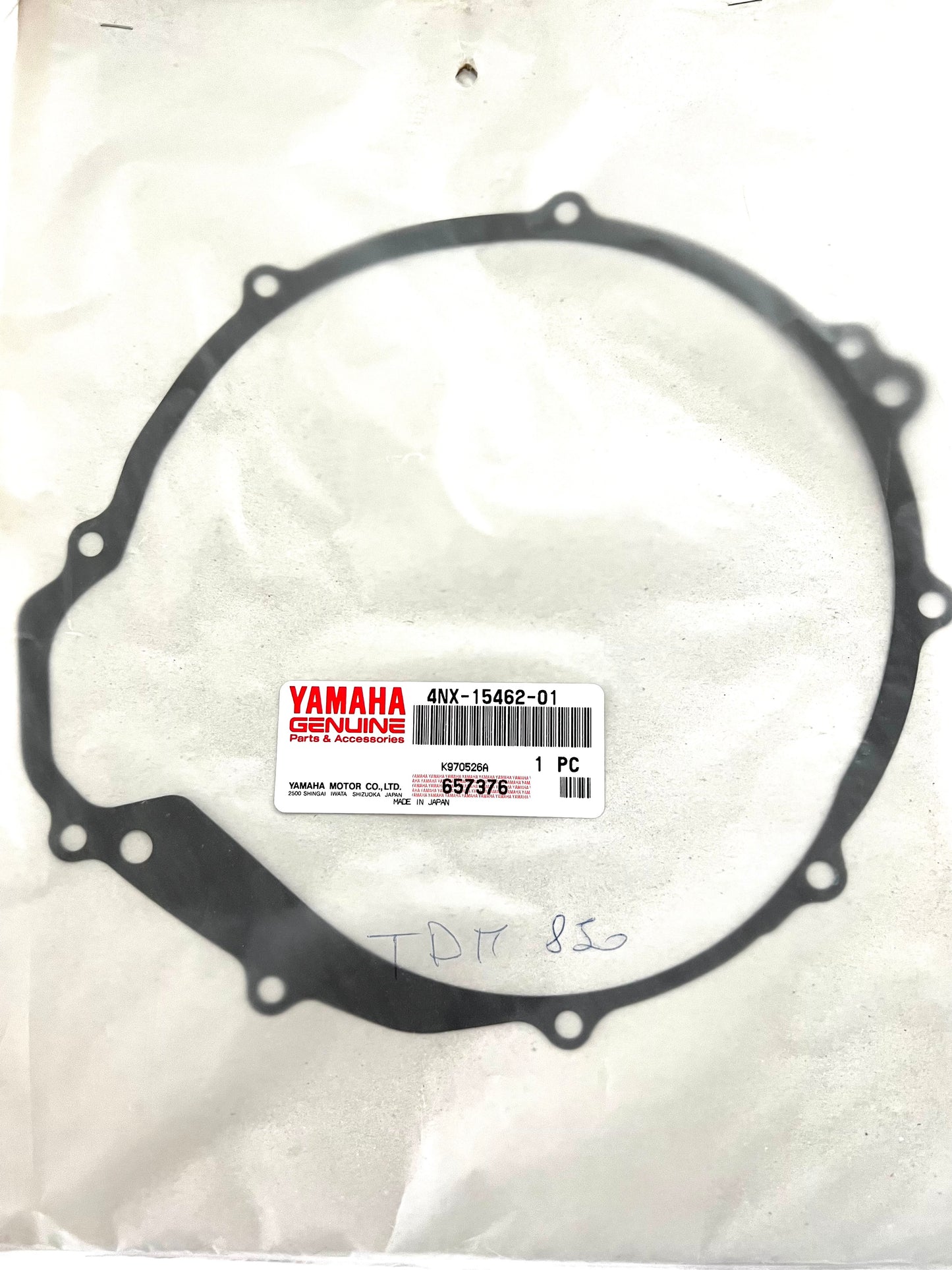 Guarnizione coperchio frizione Yamaha XTZ750 Super Tenere’-TDM850 art 4NX144620100