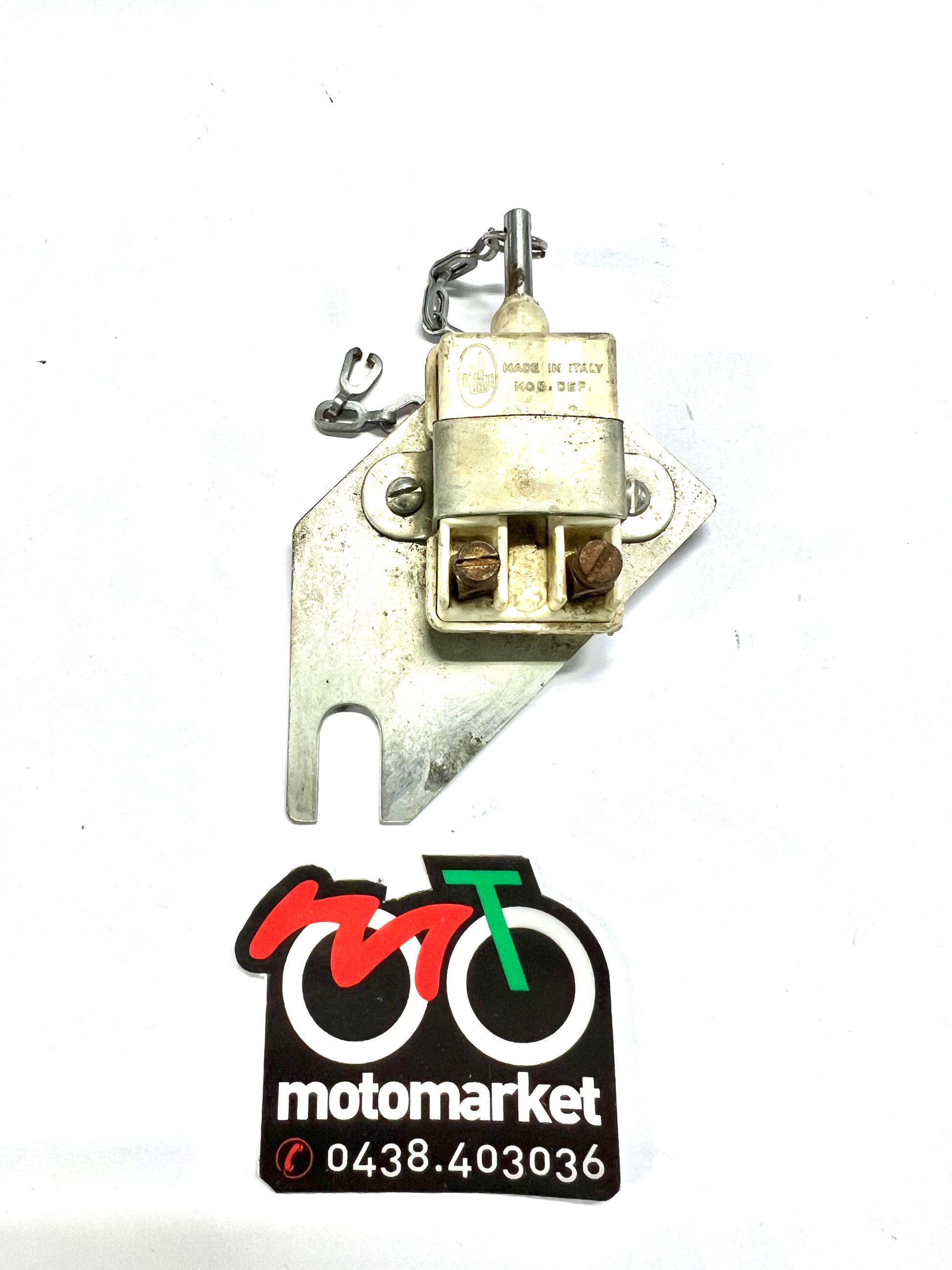 Interruttore stop a lasciare per moto d'epoca