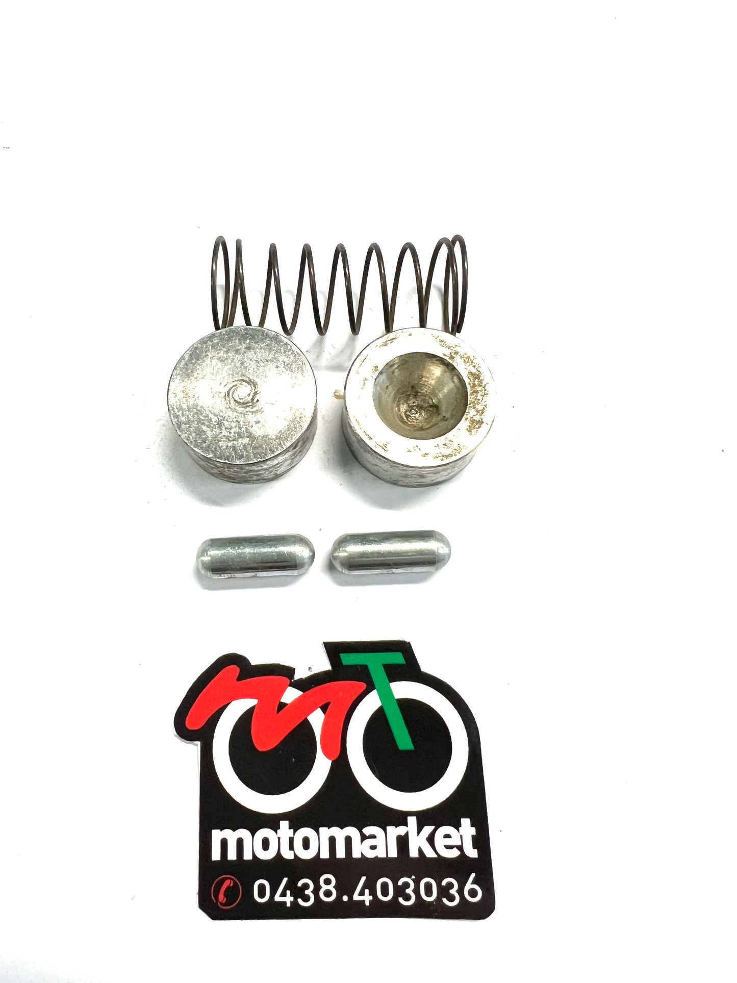 Kit pistoncini cilindretto freno Piaggio Ape C 175 art.89450