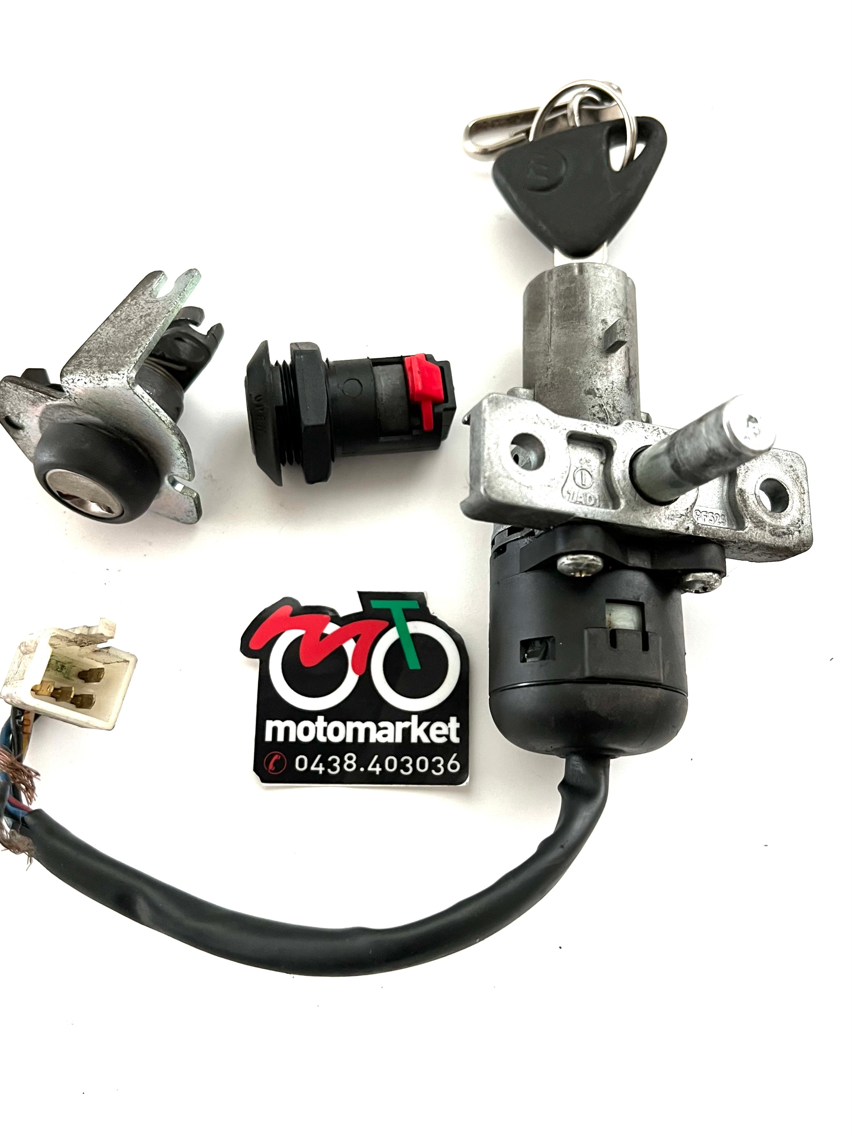 Set 9 Serrature SW-Motech Per Telai E Valigie Trax ADV E ION