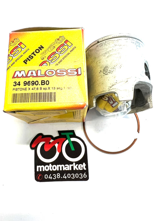 Pistone Malossi Piaggio scooter D. 47,6 spinotto 13 art.349690 sigla B