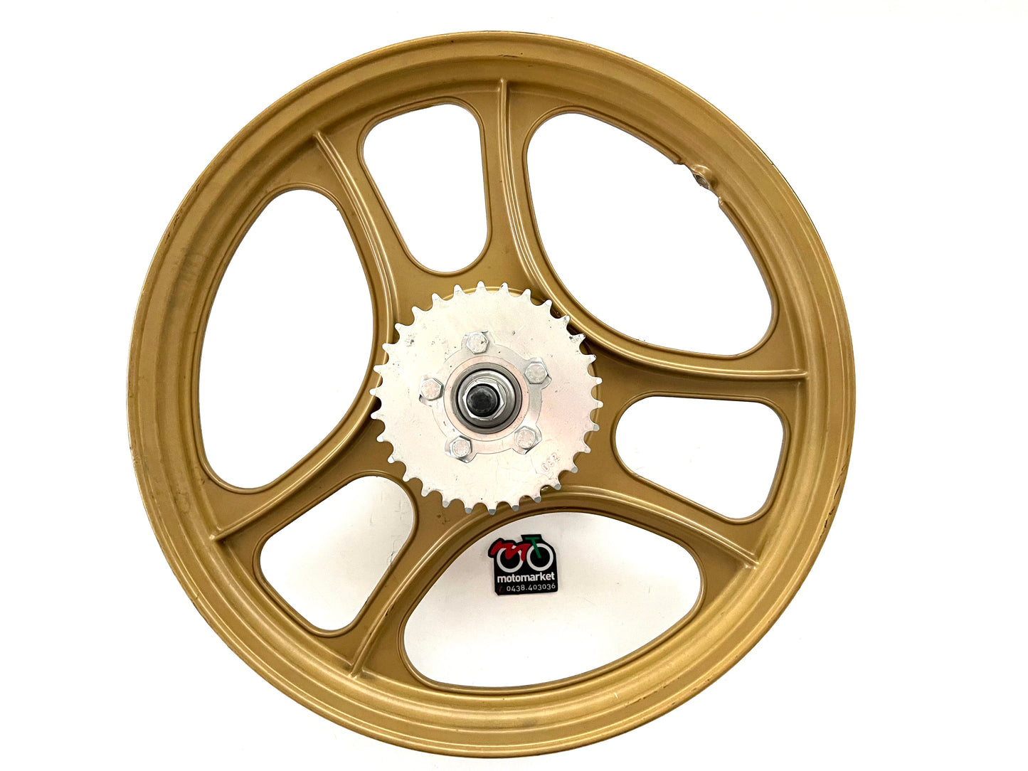 Ruota in lega posteriore Malaguti Fifty HF-Motron GL4 50cc