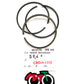 Anelli pistone Moto Morini 125 Corsaro D.56,4